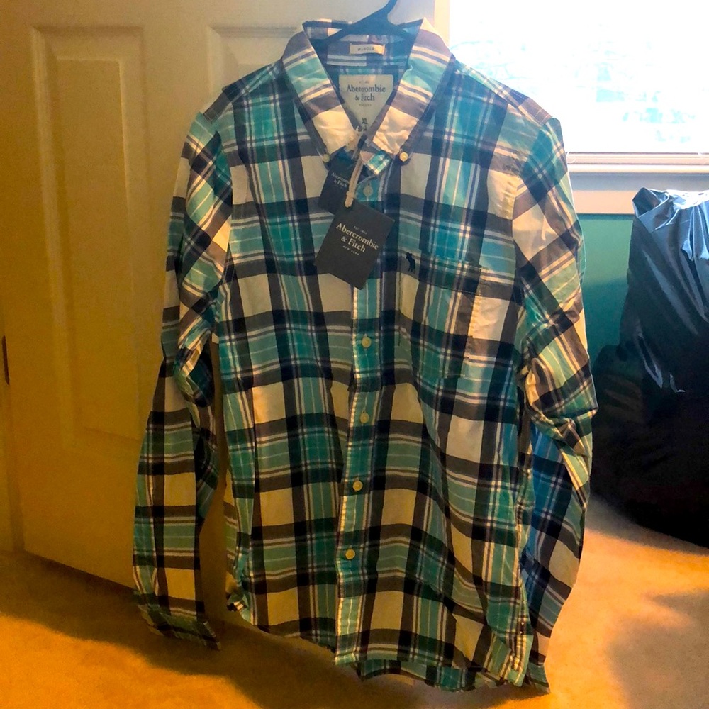 New with tags Abercrombie & Fitch XL button down
